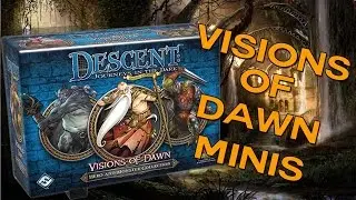 Miniatures Descent 2e: Visions of Dawn Review - Cheap and Epic Minis for D&D!