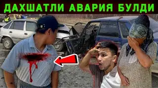 😱 Дахшатли Авария Бўлди. Онаси Тамом бўлди Боласини Кўриб🤯