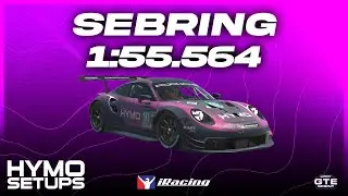 iRacing Hotlap | Porsche 911 RSR GTE @ Sebring | GTE | 2024 S4 Week 1