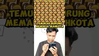 TEMUKAN RAJA BURUNG YANG MEMAKAI MAHKOTA! TES KETAJAMAN MATA!