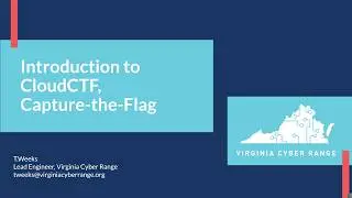 Introduction to CloudCTF, Capture-the-Flag (2026)
