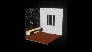 Isometric rooms | Isometric rooms blender | Animated  room  
