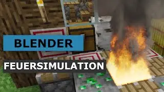 Blender Feuer erstellen | Blender 2.9 Mantaflow Feuersimulation