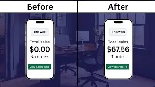 How to get your 1st sale on Shopify