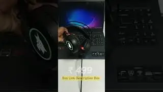 Rs 500 Best Budget Gaming Headphone || Redgear Cloak RGB Gaming Headphones Under 500