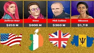 50 Richest Singers In The World 2023