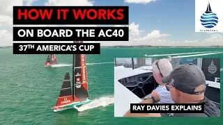 On Board an AC40 with Ray Davies