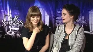 Dark Shadows: Bella Heathcote and Eva Green on Johnny Depp
