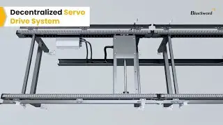 Decentralized Ultra-Low Voltage DC Servo Conveyor System - BlueSword
