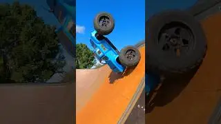 Dropping In! #monstertruck #4x4 #GoPro #Skatepark #ARRMARC #RC