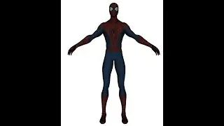 Spider man 3d modeling №1