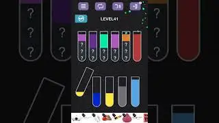 Water Sort Puzzle level 41