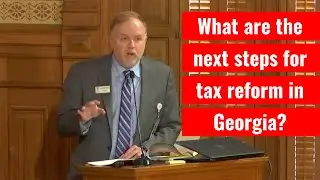 Georgia Public Policy Foundation's Kyle Wingfield speaks to House Ways & Means about tax reform