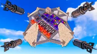 Simple and Reliable Double Bunker for 30 rockets / Rust Base Design (Guide)