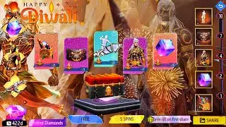 FF Max 🔥 Diwali 2024 🥳 Free Rewards | Event Free Fire Calendar || FF Max New Event Update Today