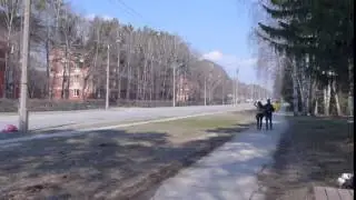 Академгородок. Ранняя весна