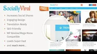 Socially Viral Theme Pro Free Download To Creatr A Awesome Website