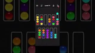 Ball Sort Color Water Puzzle LEVEL91