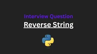 Reverse String - Leetcode 344 - Python