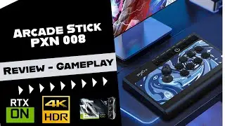 Unboxing y Primera Impresión del Arcade Stick PXN-008 | Mejor Control para Juegos de Pelea 2024