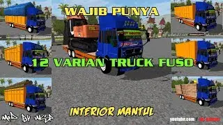 12 varian mods truck fuso ini wajib kalian miliki