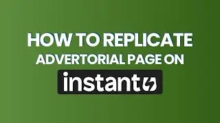 How to copy advertorial page on instant.so page builder | instant.so