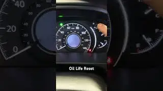 CRV Oil Life Reset #honda #hondacrv #shorts #shortvideo #short #mechanic #automobile