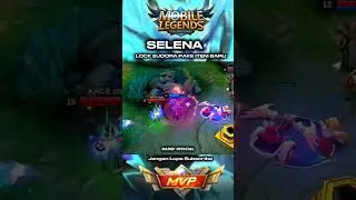 Selena Lock Eudora Pake item Baru #shorts #trandingshorts #mobilelegends #selena #buildselena
