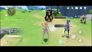 Genshin impact leaks 4.0 yaoyao damage 43745K ganyu gameplay Fontaine leaks