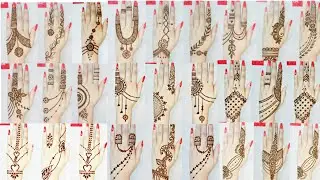 आसान मेहदी लगाना सिखे dollyarts पर || Easy Mehndi Designs || Dollyarts || 2020 Mehndi Designs ||