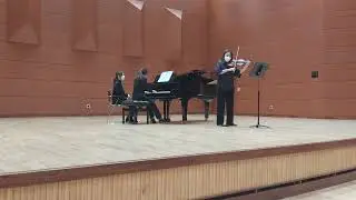 Eunjae Oh: Violin Sonata Op.3 Mov.1 (2021)