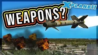 How to fire WEAPONS in X-plane 11 ? Firing Epic missiles!! [FIGHTER JET]