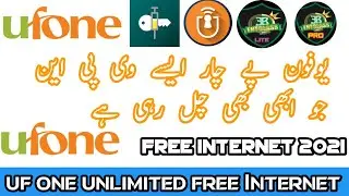 Ufone Free Internet 2021 | Ufone New vpns on social pakages 2021