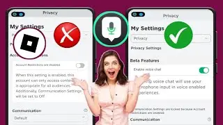 How to Get ROBLOX VOICE CHAT (2024) How to Enable Voice Chat on Roblox