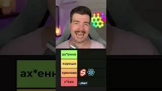Самый точный рейтинг JavaScript фреймворков #айти #программирование #фронтенд #vue #react #angular