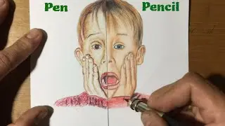Kevin McCallister | How to Draw with Pencil Colour | Home Alone - Part 2