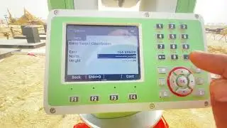 How to do layout (stake out)with Leica total station  Ts03 in Urdu / Hindi  #civil  #urdu#hindi