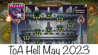 Summoners War : Sky Arena ToA hell May 2023 FL.9 Onyx
