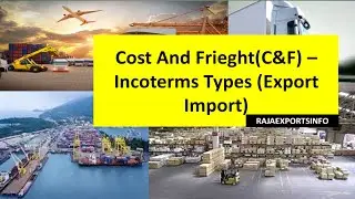 Cost and Frieght ||  C&F ||  Export Import in Tamil  || ExportTamil ||  RajaExportInfo