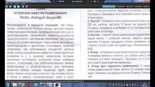 АСТРАГАЛ И СЕКРЕТ БОБРА