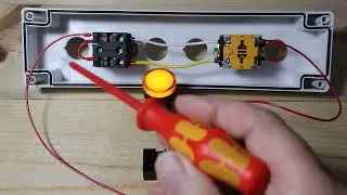 Building PLC Training Stations - Four State Input Circuit w/22mm devices