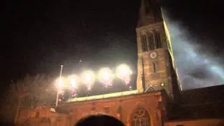 Richard 3rd Fireworks Display Leicester Cathedral