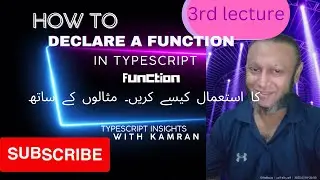 TypeScript Functions: Declarations, Expressions, and Arrow Functions | TypeScript Insights Tutorial