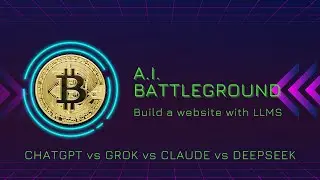 AI Showdown: Grok, ChatGPT, Claude & DeepSeek Build Stunning Websites!