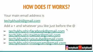 GMAIL plus sign tricks I Plus addressing in Gmail | What is Gmail plus sign tricks?