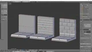 Blender Tutorial | Adding 3 Different Styles of Walls to Dungeon Tiles