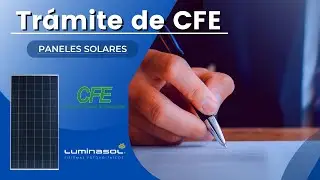 Tramite de CFE para Paneles Solares