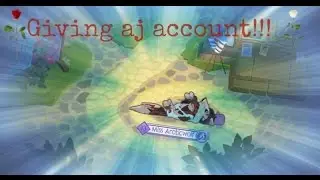 giving aj accounts for FREE!