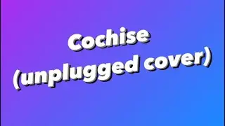 Cochise - Audioslave (unplugged cover)