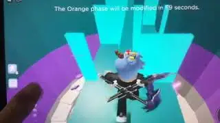 Playing Treacherous Tower (Sorry about the camera shaking)